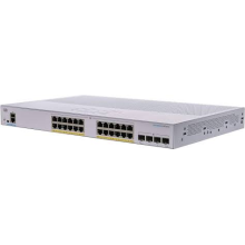 Cisco Small Business 350 Series 24 10/100/1000 PoE+ ports with 195W power budget + 4 Gigabit SFP Rackmount